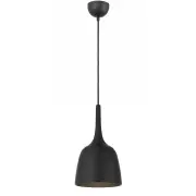 Polk Modern Pendant Hanging Lamp Light Metal Black