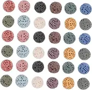 BESTOYARD 50Pcs Natural Volcanic Stone Essential Oil Diffuser Beads Long Lasting Fragrance for Car Home and Office Air Freshening Safe and Easy to Use Aromatherapy Stones