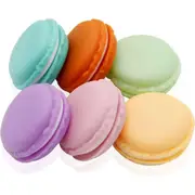 6Pcs Macaron Jewelry Box Cute Pill Box Colorful Storage Box Candy Organizer Case