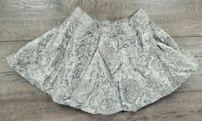 Baby Girl New Vintage Gymboree 18-24 Month Prim & Proper Silver Skirt