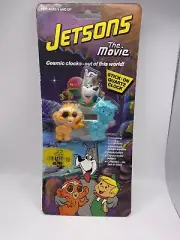 The Jetsons Movie Stick-on Quartz Clock *BRAND NEW*Judy Jetson and Appollo 1990