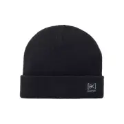Burton AK Stagger Beanie in True Black - Size OSFA -Black
