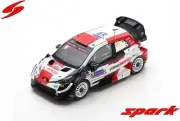 Toyota GR Yaris Rally1 Hybrid #33 Winner Rally Japan 2023 in 1:43 scale by Spark