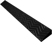 Rubber Threshold Ramps Set of 1 Waterproof & Cuttable Easy Access for Wheelchairs Ideal for Home or Office Use