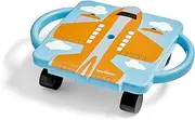 hand2mind Orange Plane Glider Scooter Board