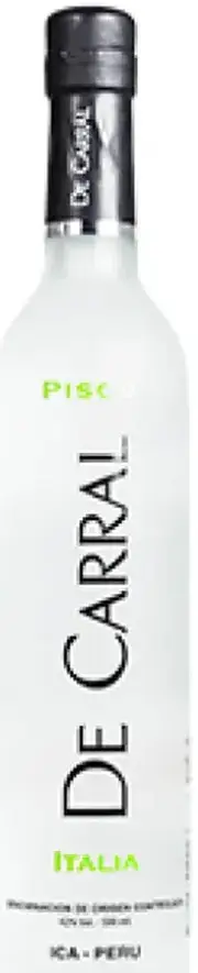 De Carral Puro Italia Pisco 500ml
