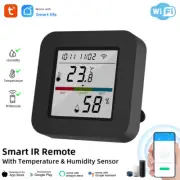Tuya Smart WIFI Bluetooth thermo-hygrometer 0℃-60℃ 0%RH-99%RH IR App Control