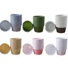50x/set Foil Baking Cups Ramekin Holder Cups Muffin Baking