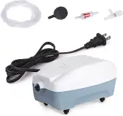 Adjustable Silent Air Pump for Aquarium Fish Tank, Electric Oxygen Pump