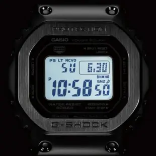 【CASIO 卡西歐】G-SHOCK 搭載藍牙連線功能及世界六局標準電波腕錶43.2mm(GMW-B5000D-1)