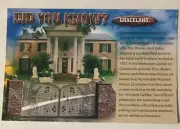 Elvis Presley Postcard Graceland Memphis Tennessee Did You Know