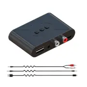 Bluetooth 5.3 Audio Receiver Wireless RCA Bluetooth Adapter for Stereo Wirele...
