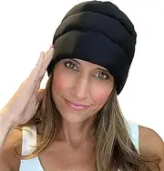 The Original Headache Hat Wearable Ice Pack for Migraine Headaches ? Regular Size