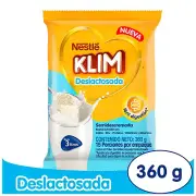 Colombia Nestle Powdered lactose free semiskimmed Milk Klim deslactosada