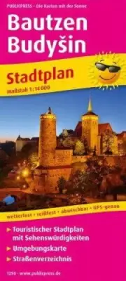Bautzen BudySin 1:14 000 [German] [Map]