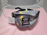 EASTPAK Springer Tweety Bird Grey Fanny Pack Nwt