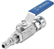 High Pressure Washer Ball Valve Kit, 3/8" Quick Connect Ball Valve for Power Washer Hose, 5000 PSI
