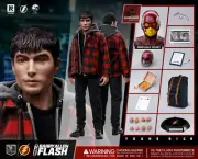 Youngrich Toys YR014 1/6 The Flash Male Figure 12'' Justice League Figure Set