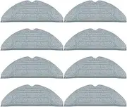 KIXURO 8pcs Double Vibration Mop Pad Replacement, for Roborock, S8 S8 Plus S8+ S8 Pro Ultra G20 Robot Vacuum Cleaner Vacuum Cleaner Mop Pad