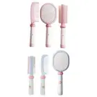 Round Hair Brush Detangling Brush Paddle Hair Brush Hair Comb Set for Wet/Dry