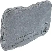 1pc Pet Dog Cat Tombstone Sympathy Pet Headstone Pet Loss Dogs Memorial Outdoor Cats Pet Tombstone Pet Tomb Stone with Candlestick Dog Tombstone Resin
