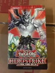 Yu-Gi-Oh! Hero Strike 1st Edition Starter Structure Deck Factory Sealed Rare!