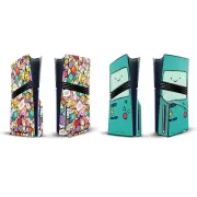 ADVENTURE TIME GRAPHICS VINYL SKIN FOR SONY PS5 PRO DISC EDITION CONSOLE