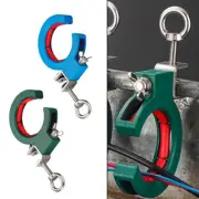 Time Saving Bridge Pulley Threading Tool Smooth Wire Pulling Adjustable Angle