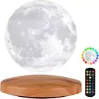 Levitating Moon Lamp Galaxy Lamp 6 Inch 18 Colors LED 3D Moon Light, Remote & To