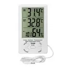 Thermometer Hygrometer Meter Humidity Digital LCD Household Large Screen