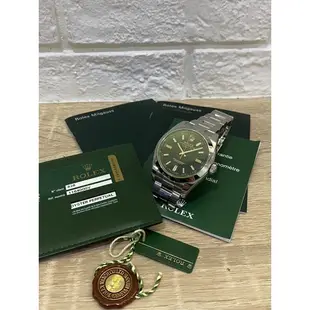 Rolex 勞力士 綠玻璃 116400GV Milgauss 閃電針 抗磁 非黑水鬼 綠水鬼