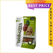 WHIMZEES Hedgehog Natural Vegetarian Dental Dog Large Treats 6 Pack