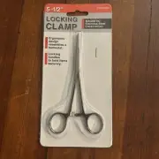 5.5" Locking Hemostat Clamp Stainless Steel Surgical Medical Type Clip 5-1/2"