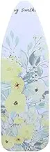 LCSVCCXA -Resistant Ironing Cover Thick Padding with Elastic Edges 55x20, Spring Flower