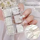 1 Box Nail Art Shell Glitter Diy Nail Design 3d Nail Manicure Craft Ornaments