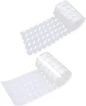 HEALSOPTHY 450 Pairs Round Self Adhesive Dots of Hook and Loop Tape Strips for School Projects Home Organization and Office Use Durable Easy Peel Stick Heavy Duty Adhesive
