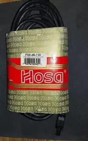 Hosa FIW-46-110 FireWire Cable (IEEE-1394 or iLink), 4-Pin to 6-Pin, 10 Feet