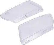 CLZCNQLX Pair Car Front Headlight Headlamp Lens Cover Compatible for Jeep Grand Cherokee 2011-2012 2013 Auto Case Transparent Lampshades