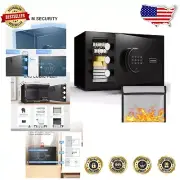 Compact Fireproof Waterproof Safe with Digital Keypad - 0.45 Cuft Security