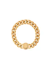 Medusa clasp curb chain bracelet S,XL,L,M Yellow