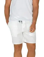 [Coast Clothing Co] Linen Short in White