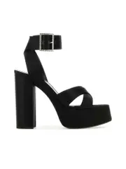Saint Laurent Bianca Satin Sandals