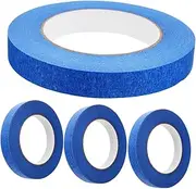 OSOLADY Paint Masking Tape 4 Rolls Double Sided Adhesive Thin Tape Automotive Painting Diy Supplies