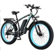 KETELES K800 26" Electric Bike 1600W Motor 48V 15AH Fat tire E-Bike E-MTB 50km/h