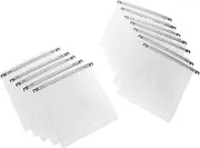 Cd Bag Set Dvd Storage Units 12pcs Empty Dvd Cases Scratch-resistant Disc Sleeves for Organizing