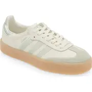 adidas Sambae Sneaker in Off White/green/green Met. at Nordstrom, Size 11