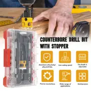 Countersink Drill Bit Set Woodworking Countersink Drill Bit with Depth lefZq