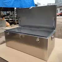 在飛比找蝦皮購物優惠-貨車工具箱鋁合金不銹鋼工具箱挂車工具箱防水工具箱加厚鐵工具箱