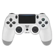 Catzon Dualshock 4 Wireless Controller Compatible with PlayStation 4-White