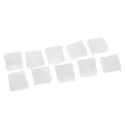 10pcs clear plastic USB type A plug dustproof plug stopper protection cap